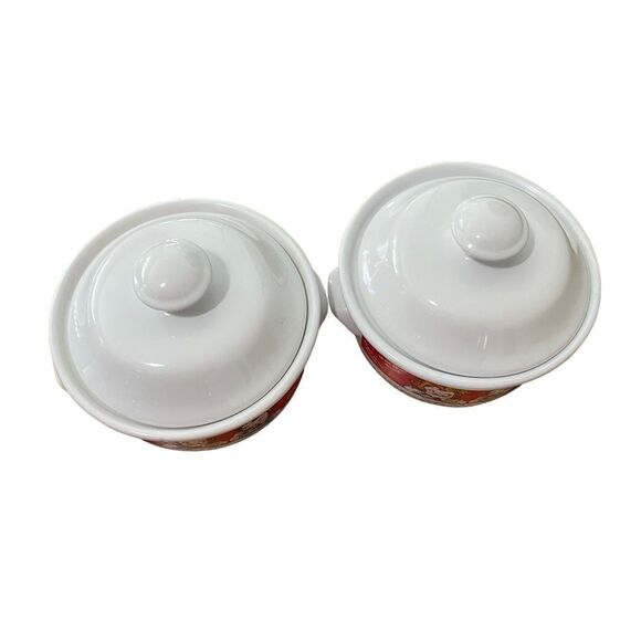 HOUSTON HARVEST GIFT PRODUCTS - CAMPBELL SOUP COMPANY - SET OF 2 - BOWL & LID - Picture 7 of 8